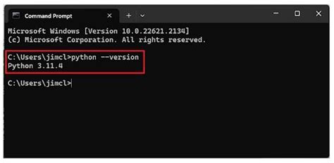 how to check if python is installed in windows 10
