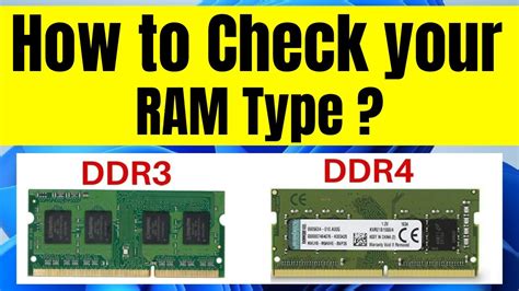 how to check if your pc has ddr4 or ddr3 ram on windows 11