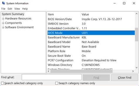 how to check if your pc is uefi
