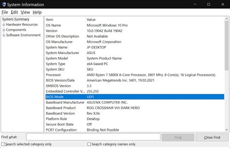 how to check if your system supports uefi mode and tpm 2.0