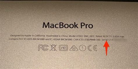 how to check macbook by serial number