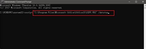 how to check microsoft office product key using cmd
