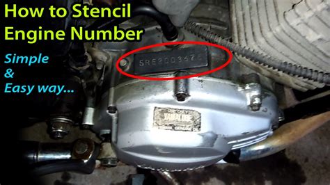 how to check original engine number