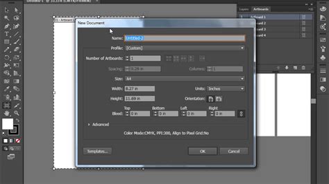 how to check page size in adobe illustrator