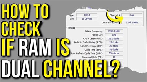 how to check ram channel