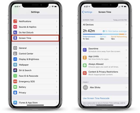 how to check screen time on apple iphone