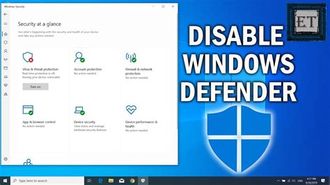 how to check security software on windows 10