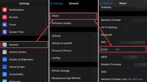 how to check sim number in iphone