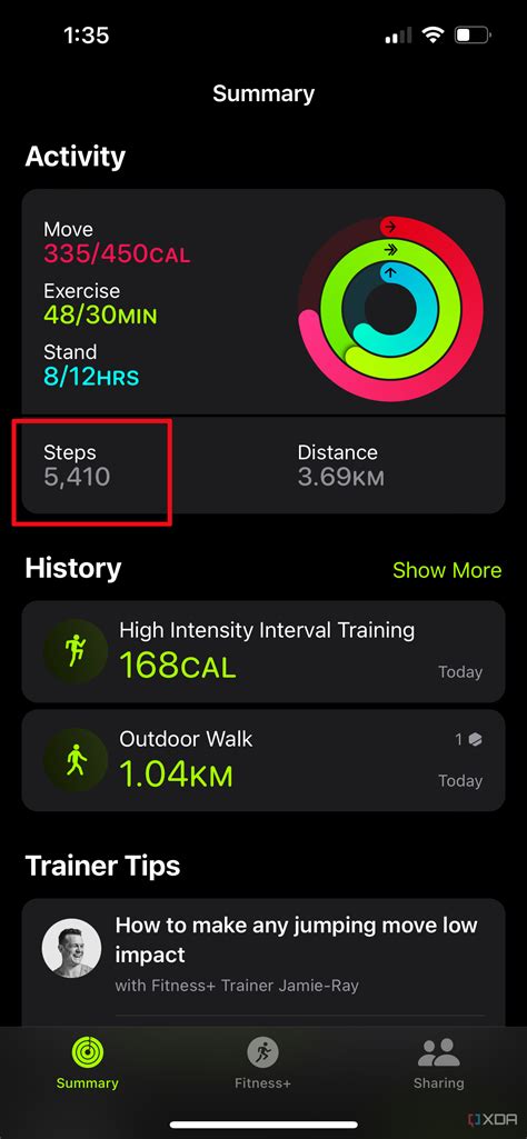 how to check steps on iphone