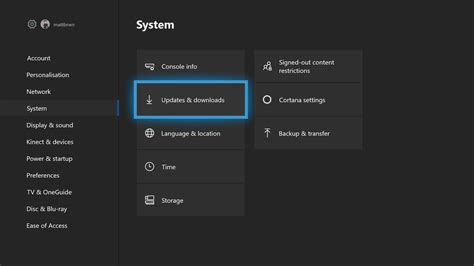 how to check system updates on xbox