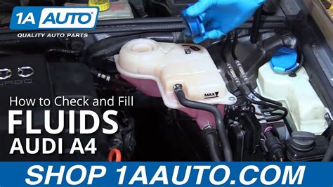 how to check transmission fluid 2011 audi a4