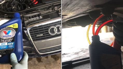 how to check transmission fluid on 2017 audi a4