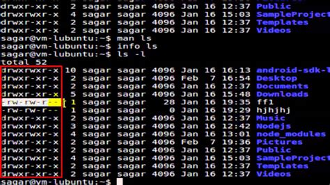 how to check user permissions in linux ubuntu