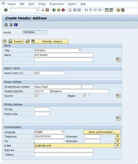 how to check vendor list in sap mm