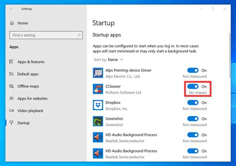 how to check which apps run on startup