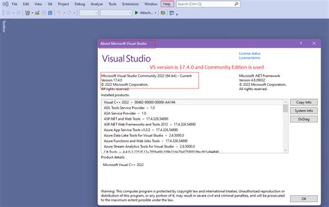 how to check windows sdk version in visual studio 2022