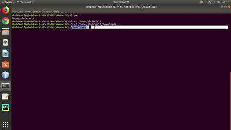 how to check working directory in linux