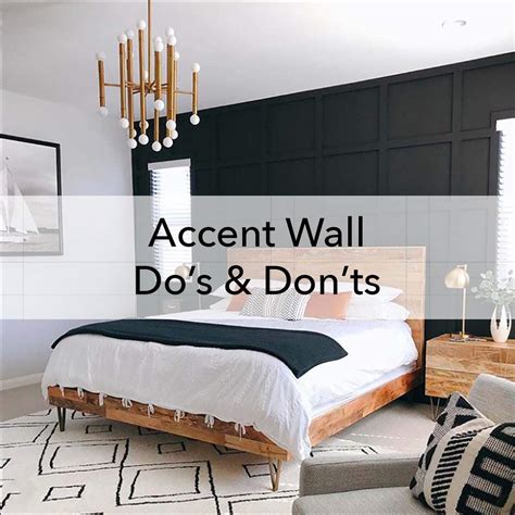 how to choose an accent wall in a small bedroom