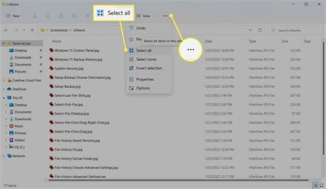 how to choose multiple files on windows 10