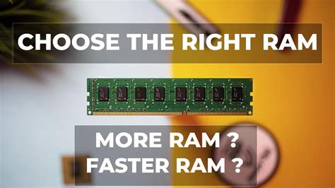 how to choose ram for pc reddit