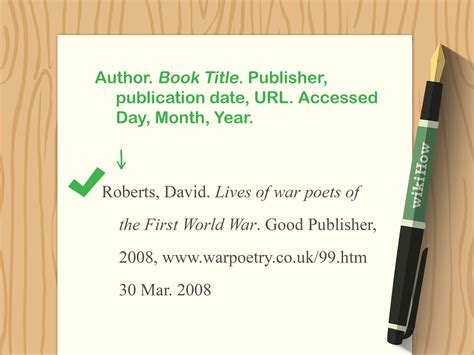 how to cite a book in mla format