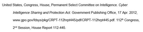 how to cite government website mla in text