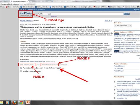 how to cite pubmed database