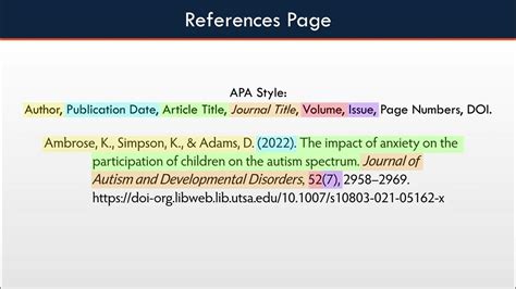 how to cite references in apa format 7th edition
