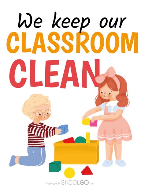how to clean a classroom