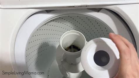 how to clean a top load washer with agitator