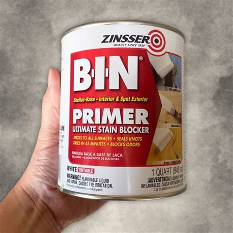 how to clean bin shellac primer