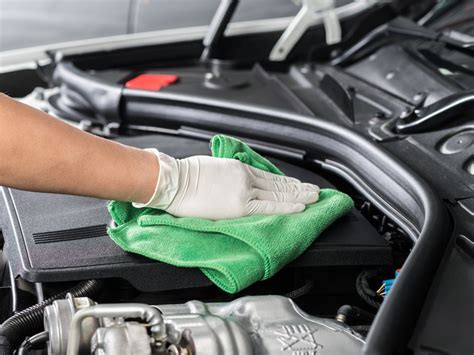 how to clean engine bay