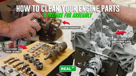 how to clean engine block while in car