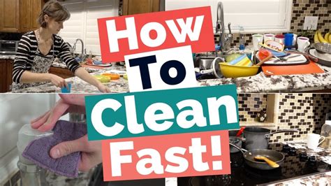 how to clean my house quickly and efficiently