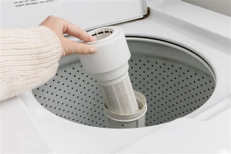 how to clean stackable washer filter