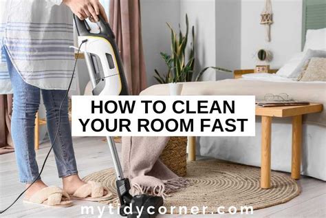 how to clean your room quickly and efficiently