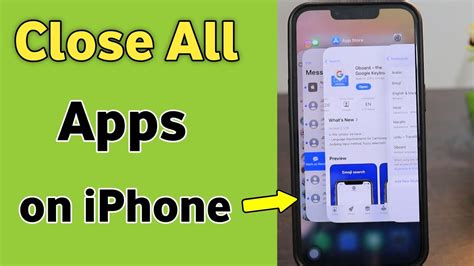 how to clear all apps on iphone 16