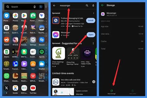 how to clear all notifications on facebook messenger