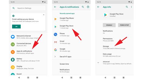 how to clear app cache on android 14