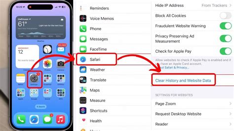 how to clear app cache on iphone 11