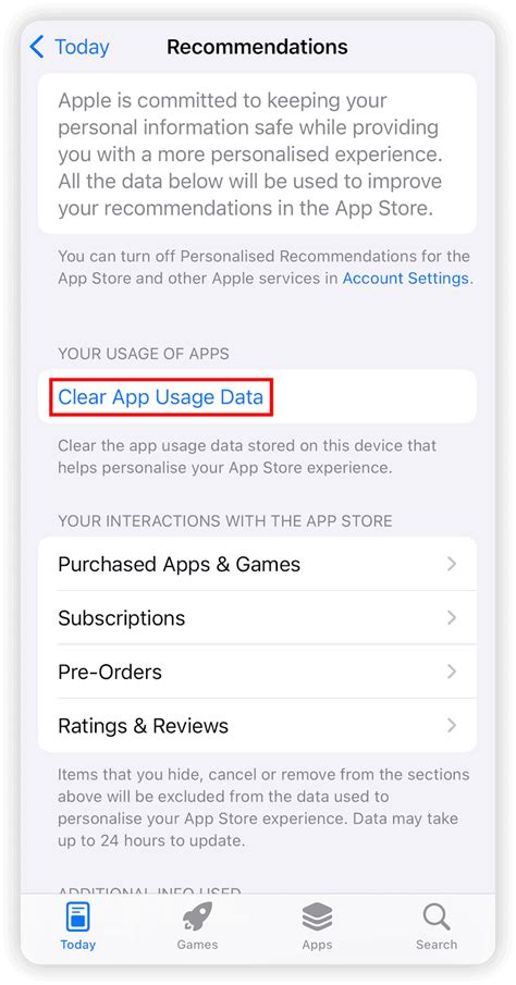 how to clear app store cache in iphone