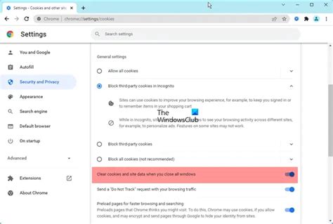 how to clear browsing history in chrome on exit