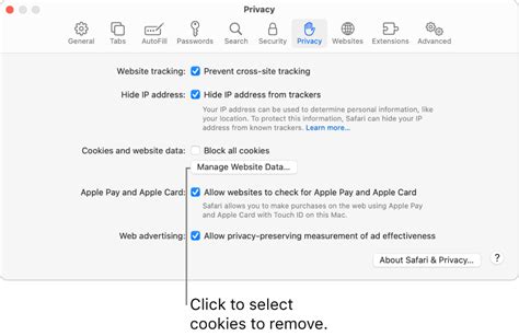 how to clear cache and cookies on a mac computer