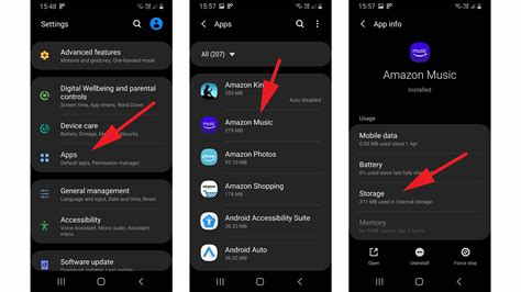 how to clear cache on apps android samsung