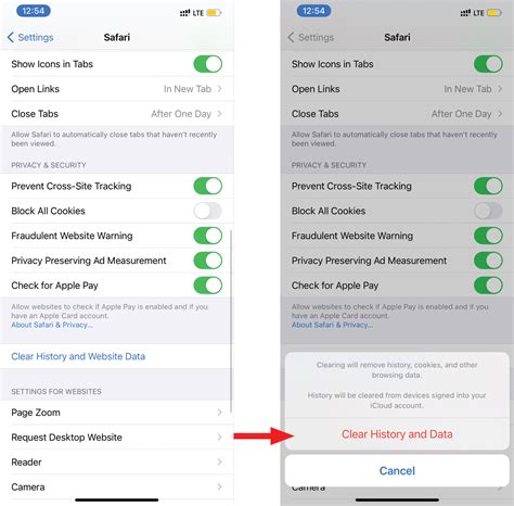 how to clear cache on messages iphone