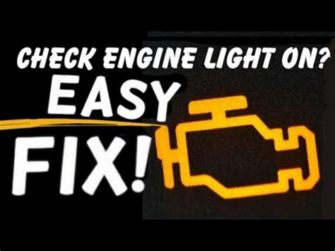 how to clear check engine light push button start