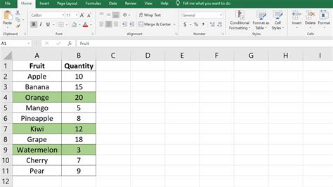how to clear colored cells in excel