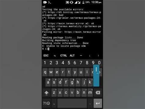 how to clear command in termux