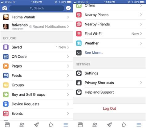 how to clear facebook cache on iphone xr