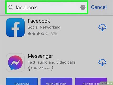 how to clear facebook chat on iphone